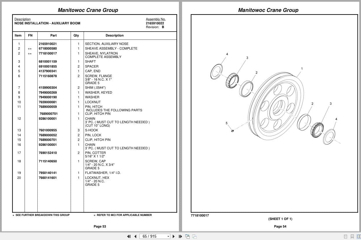 Grove Crane RT650E 227768 Parts Manual 2007 (2)