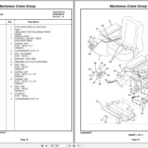 Grove Crane RT650E 228012 Parts Manual 2007 (2)