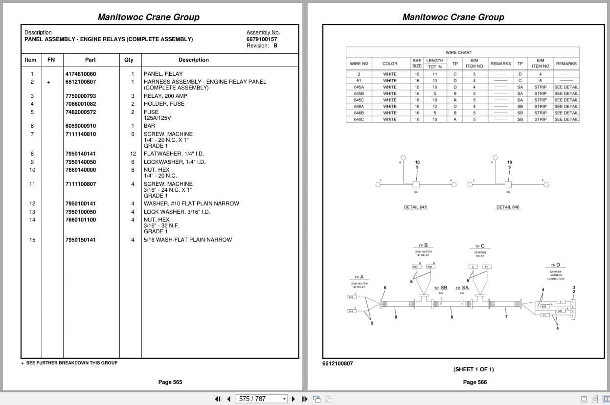 Grove Crane RT650E 229243 Parts Manual 2008 (2)