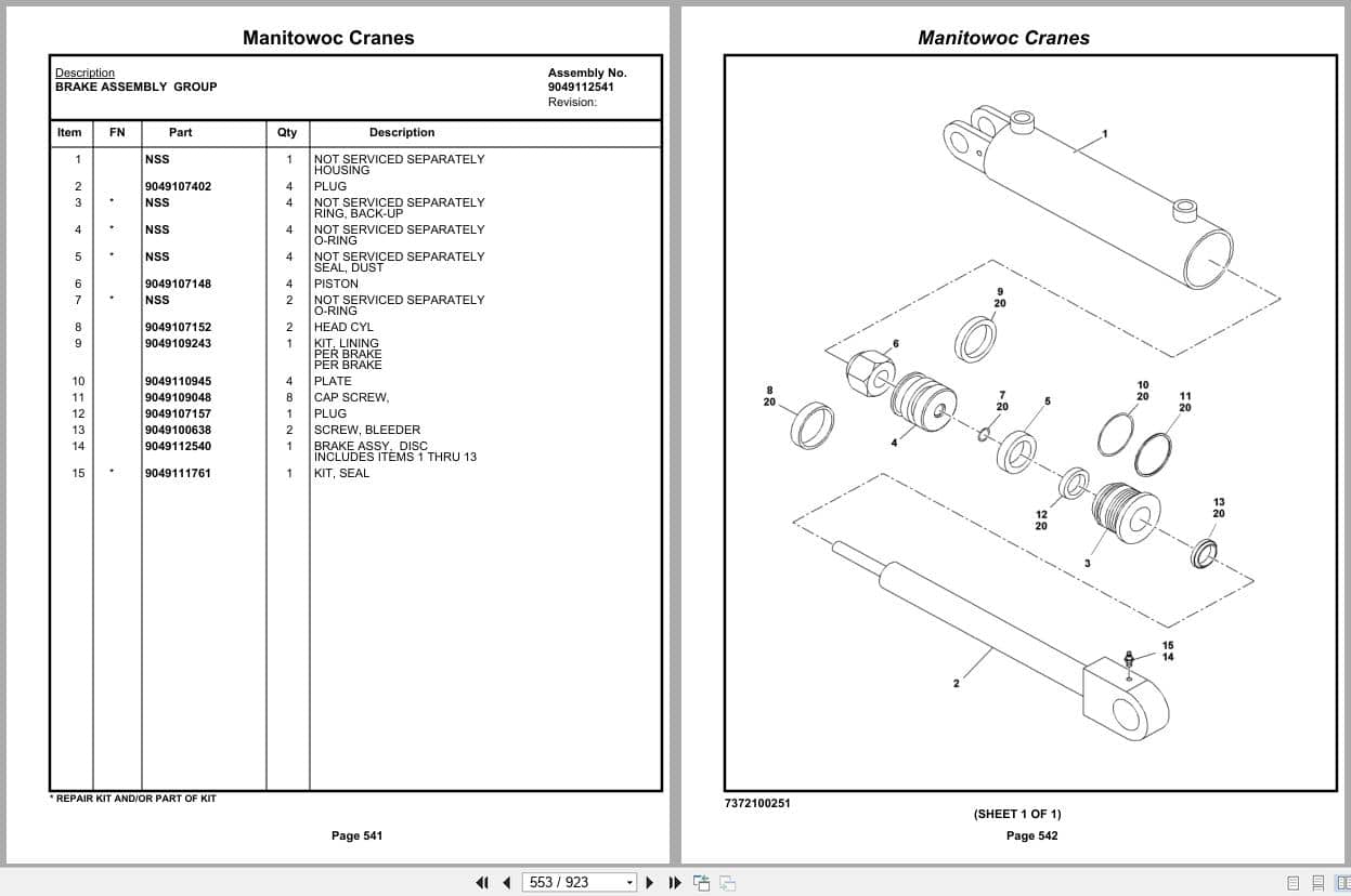 Grove Crane RT650E 229336 Parts Manual 2021 (2)