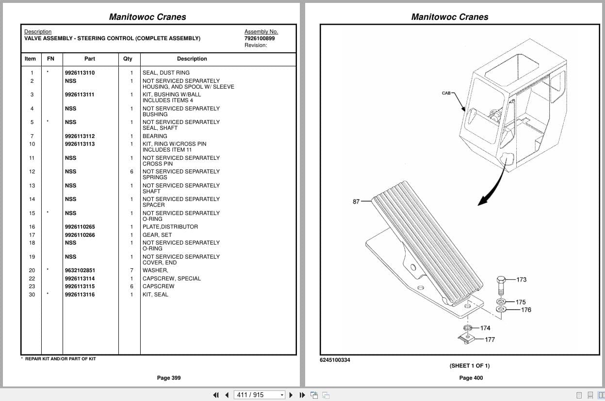 Grove Crane RT650E 229428 Parts Manual 2015 (2)