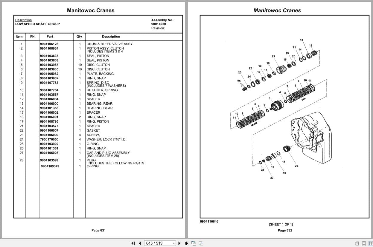 Grove Crane RT650E 229658 Parts Manual 2019 (2)
