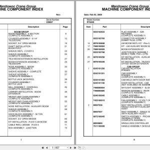 Grove Crane RT650E 229897 Parts Manual 2009 (1)