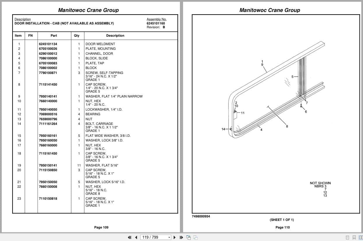 Grove Crane RT650E 229898 Parts Manual 2009 (2)