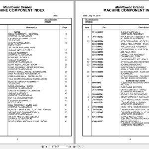 Grove Crane RT650E 229914 Parts Manual 2009 (1)
