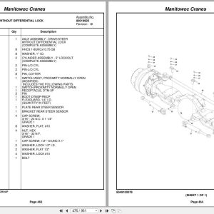 Grove Crane RT650E 231809 Parts Manual 2011 (2)