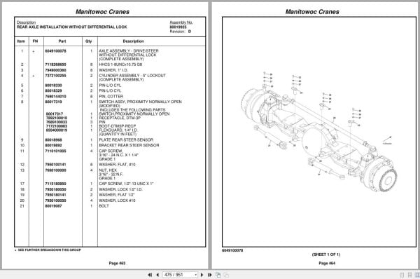 Grove Crane RT650E 231809 Parts Manual 2011 (2)