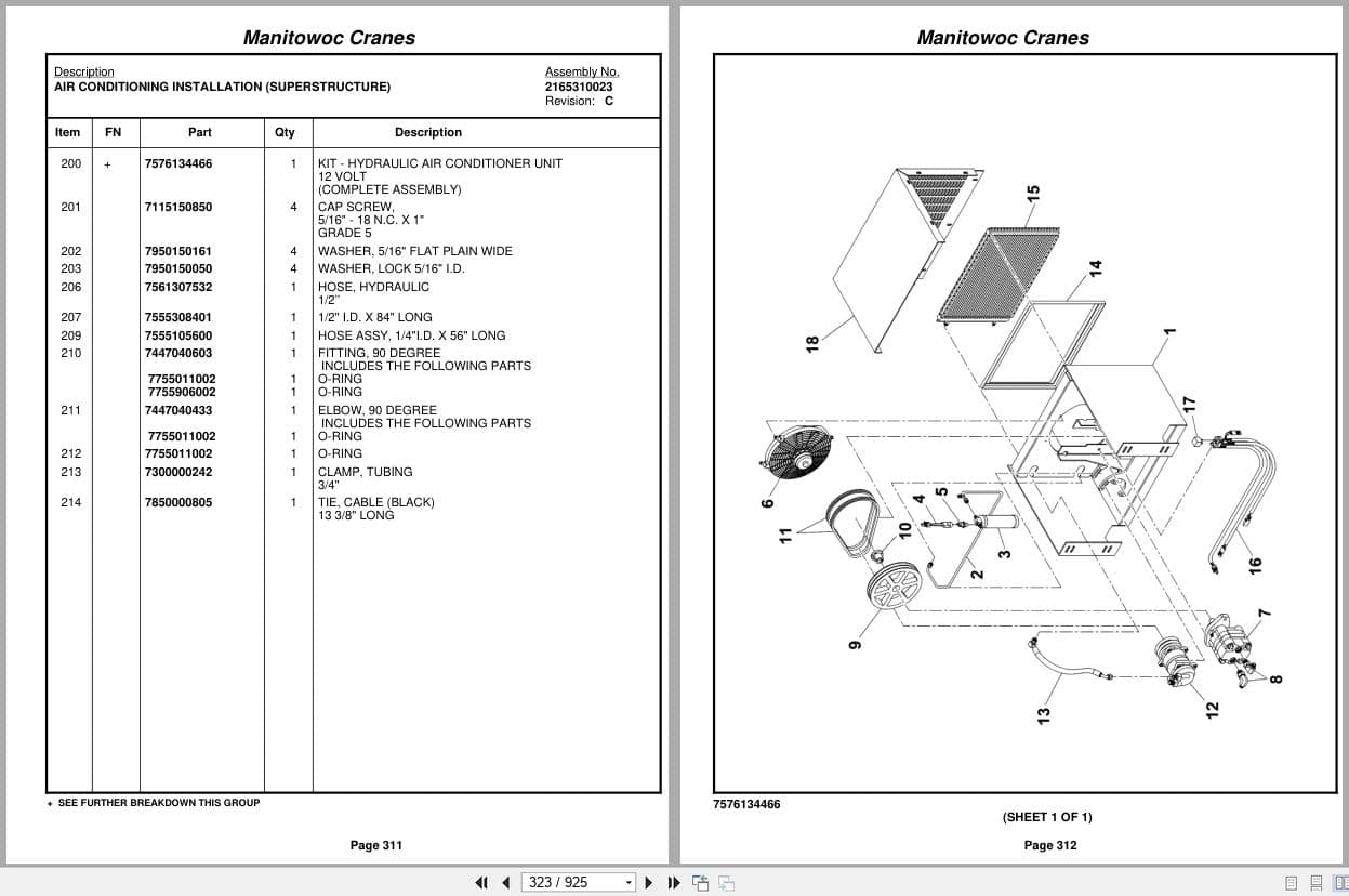 Grove Crane RT650E 232884 Parts Manual 2012 (2)