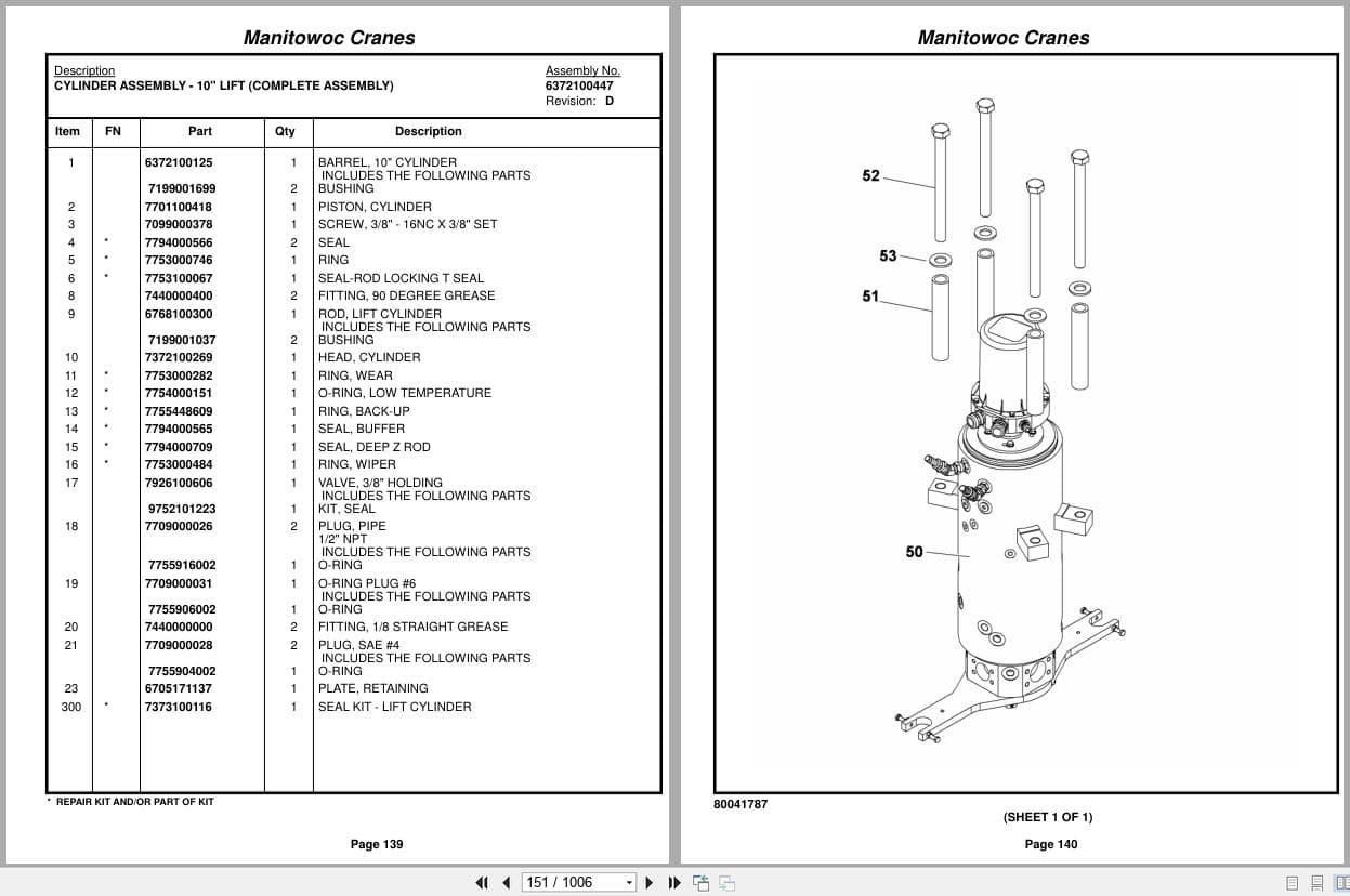 Grove Crane RT650E 233041 Parts Manual 2015 (2)