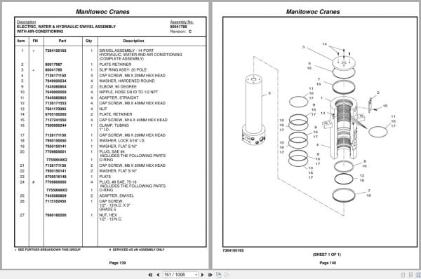Grove Crane RT650E 233059 Parts Manual 2016 (2)
