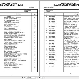 Grove Crane RT650E 233358 Parts Manual 2013 (1)