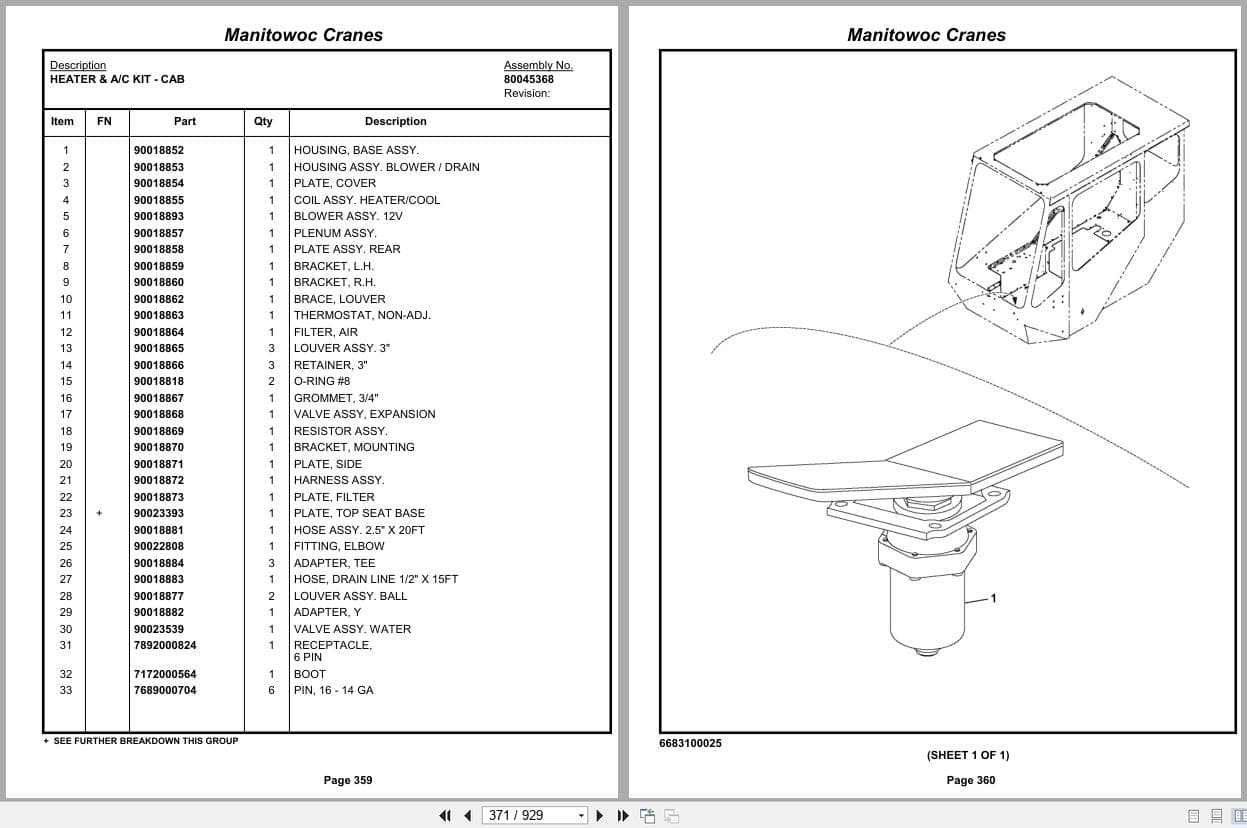 Grove Crane RT650E 233358 Parts Manual 2013 (2)