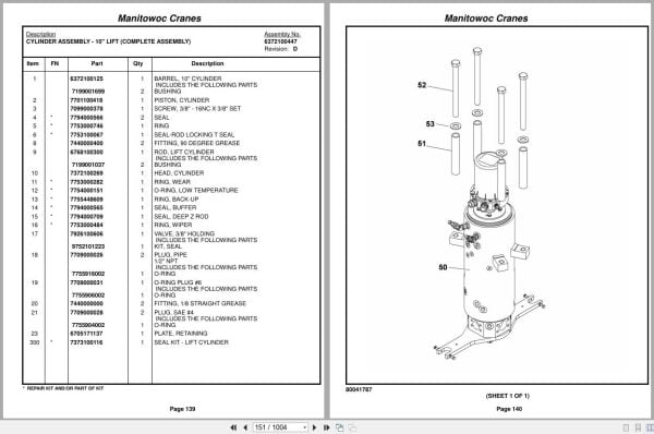 Grove Crane RT650E 233373 Parts Manual 2015 (2)