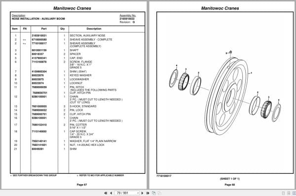Grove Crane RT650E 233667 Parts Manual 2015 (2)