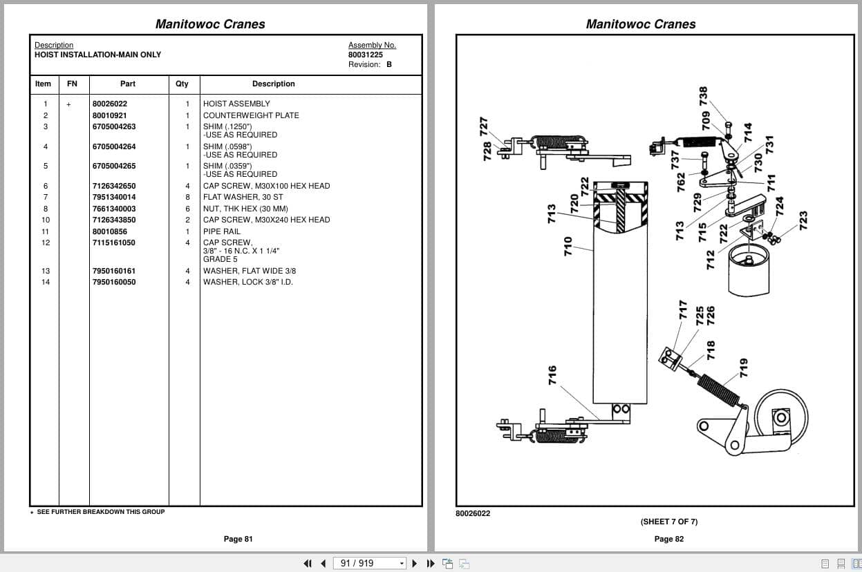 Grove Crane RT650E 235817 Parts Manual 2017 (2)