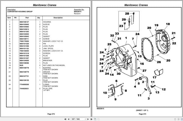 Grove Crane RT650E   50US T 234587 Parts Manual 2014 (2)