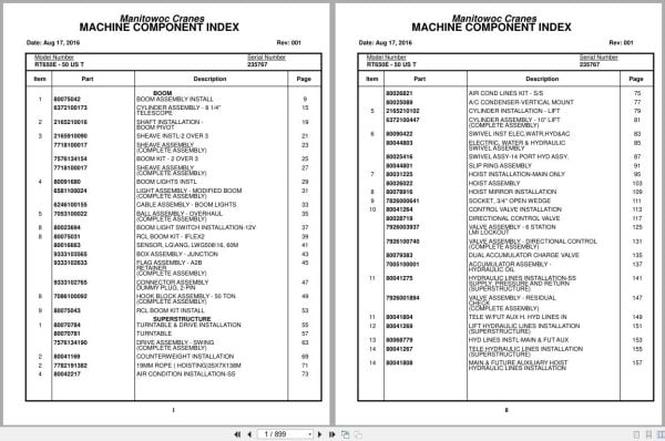 Grove Crane RT650E   50US T 235767 Parts Manual 2016 (1)