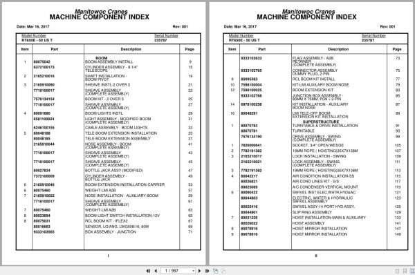 Grove Crane RT650E 50US T 235787 Parts Manual 2017 (1)