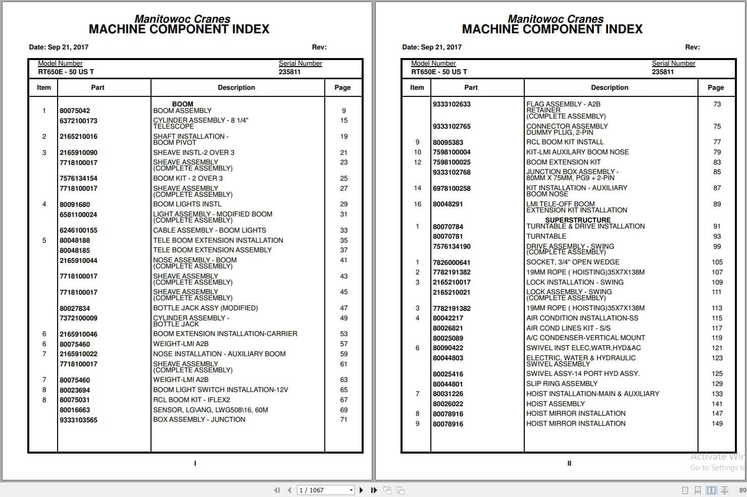 Grove Crane RT650E   50US T 235811 Parts Manual 2017 (1)