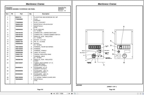 Grove Crane RT650E   50US T 400060 Parts Manual 2017 (2)
