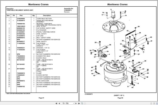 Grove Crane RT65S 38341 Parts Manual 2020 (2)