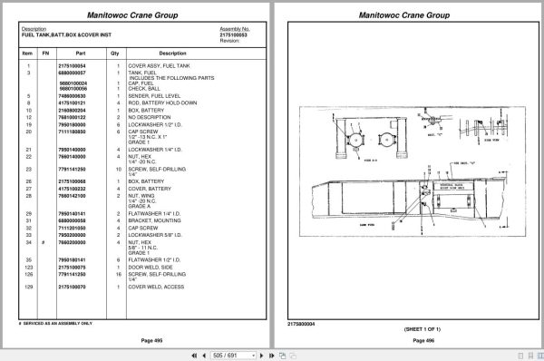Grove Crane RT65S 39286 Parts Manual 2005 (2)