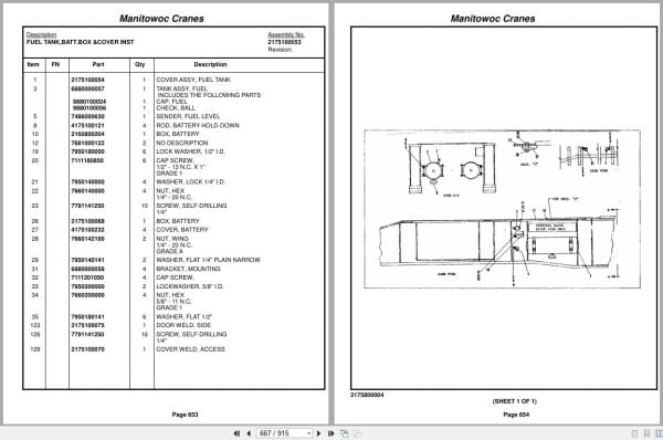 Grove Crane RT65S 39965 Parts Manual 2016 (2)