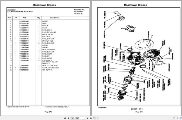 Grove Crane RT740 47518 Parts Manual 2021 (2)