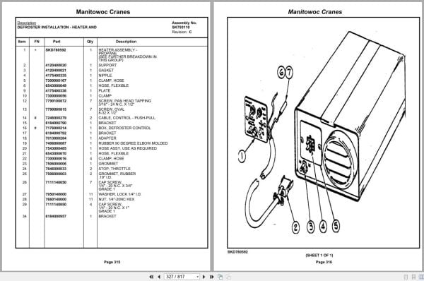 Grove Crane RT740 48503 Parts Manual 2020 (2)