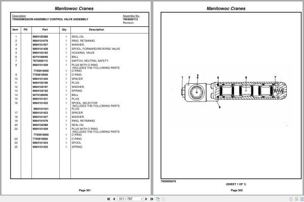 Grove Crane RT740 66250 Parts Manual 2017 (2)