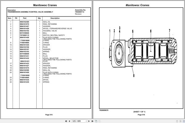Grove Crane RT740 67492 Parts Manual 2020 (2)