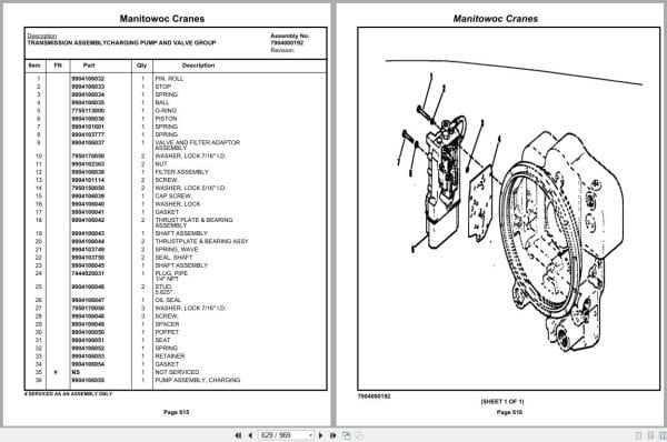 Grove Crane RT740B 71494 Parts Manual 2022 (2)
