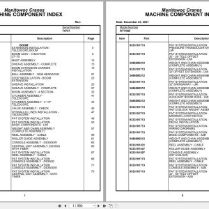 Grove Crane RT740B 74747 Parts Manual 2021 (1)