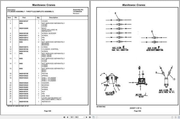 Grove Crane RT740B 76889 Parts Manual 2021 (2)