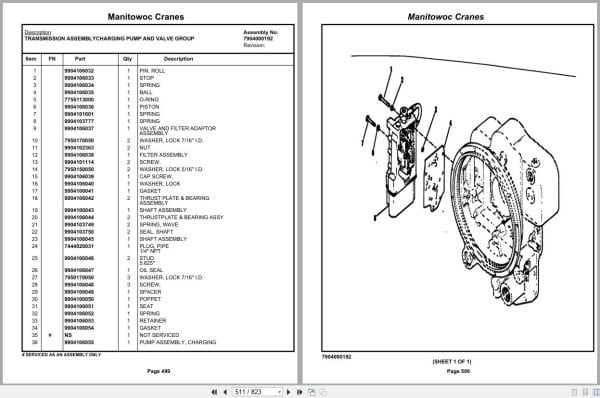 Grove Crane RT744B 74970 Parts Manual 2019 (2)