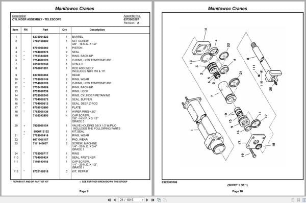 Grove Crane RT745 75800 Parts Manual 2016 (2)