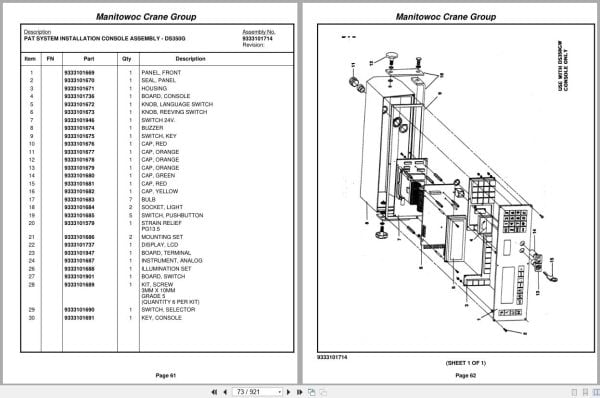 Grove Crane RT745 76519 Parts Manual 2005 (2)
