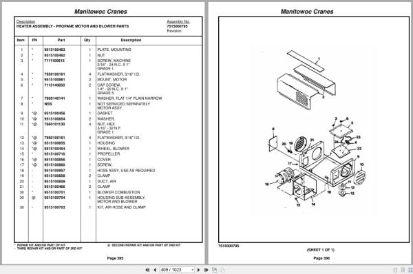 Grove Crane RT745 79740 Parts Manual 2016 (2)