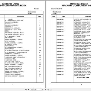 Grove Crane RT745 83149 Parts Manual 2016 (1)