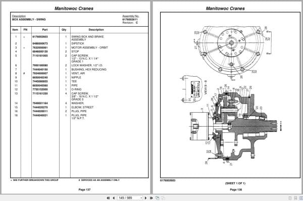 Grove Crane RT745 84161 Parts Manual 2011 (2)