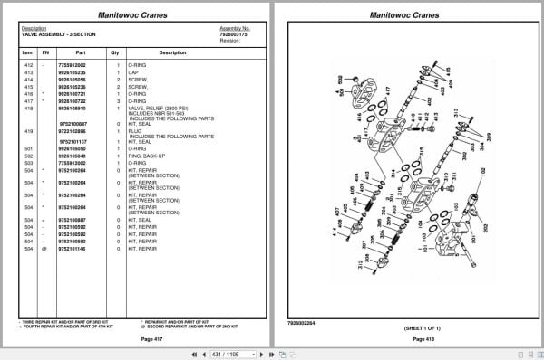 Grove Crane RT750 220477 Parts Manual 2014 (2)