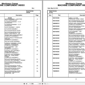 Grove Crane RT750 220558 Parts Manual 2014 (1)