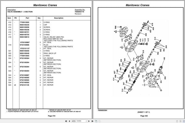Grove Crane RT750 220983 Parts Manual 2014 (2)