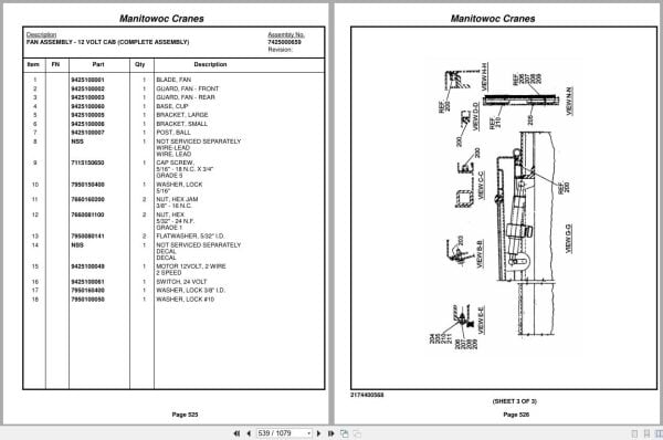 Grove Crane RT750 221136 Parts Manual 2014 (2)