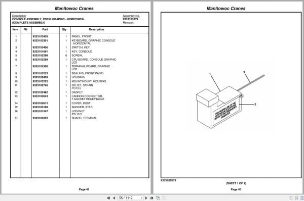 Grove Crane RT750 221143 Parts Manual 2014 (2)