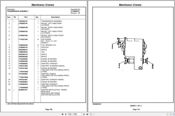 Grove Crane RT750 221311 Parts Manual 2011 (2)