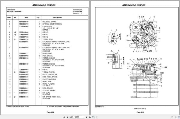 Grove Crane RT750 84786 Parts Manual 2009 (2)