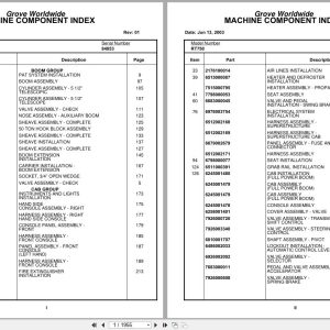 Grove Crane RT750 84853 Parts Manual 2003 (1)