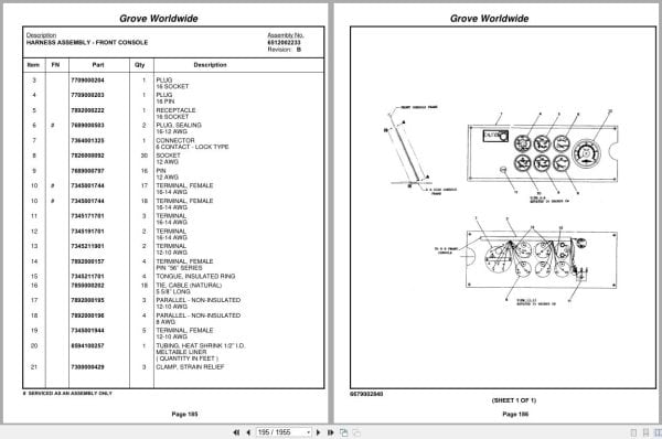 Grove Crane RT750 84853 Parts Manual 2003 (2)