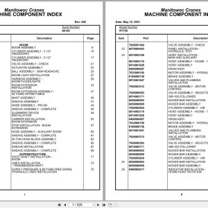 Grove Crane RT750 86129 Parts Manual 2021 (1)